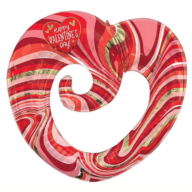 Valentine's Day Heart Foil Balloon