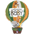 Jungle Animal Welcome Baby Foil Balloon