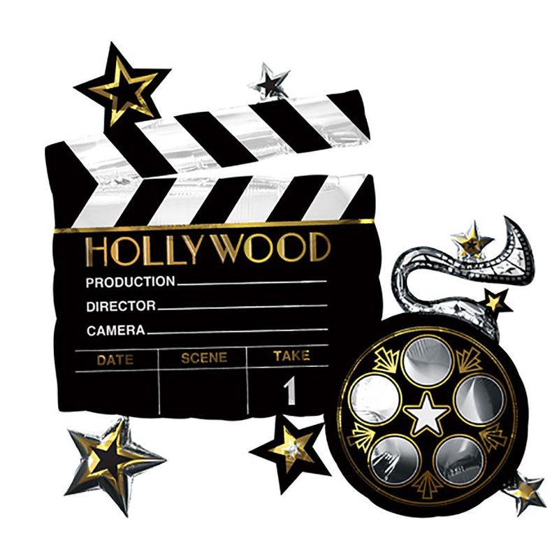 Lights Camera Action Foil Balloon