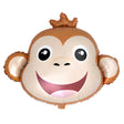 Monkey Head Foil Balloon