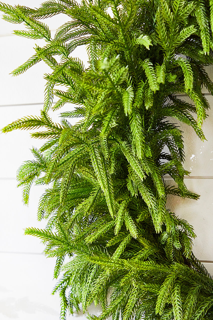 30" Just Cut Real Touch Norfolk Pine Wreath