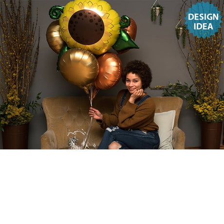 Sunflower Foil Balloon 30 Inch