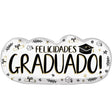 Graduation Foil Balloon 30 Inch Sketched Felicidades Graduado