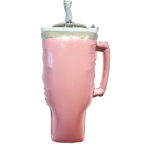 Foil Balloon Trendy Water Cup in Pink