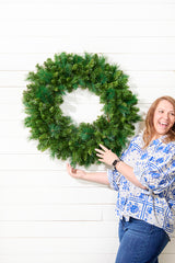 30" Montana Pine Wreath