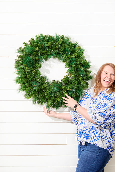 30" Montana Pine Wreath