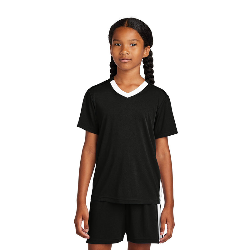 Sport-Tek® United V-Neck T-Shirts
