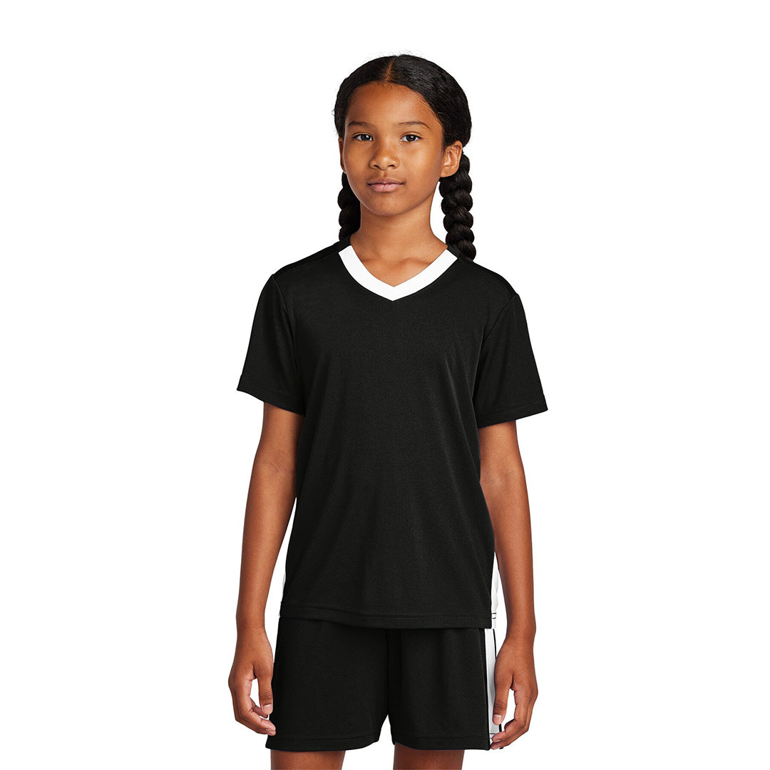 Sport-Tek® United V-Neck T-Shirts