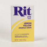 Rit All-Purpose Box Fabric Dye - Lemon - 1 1/8oz