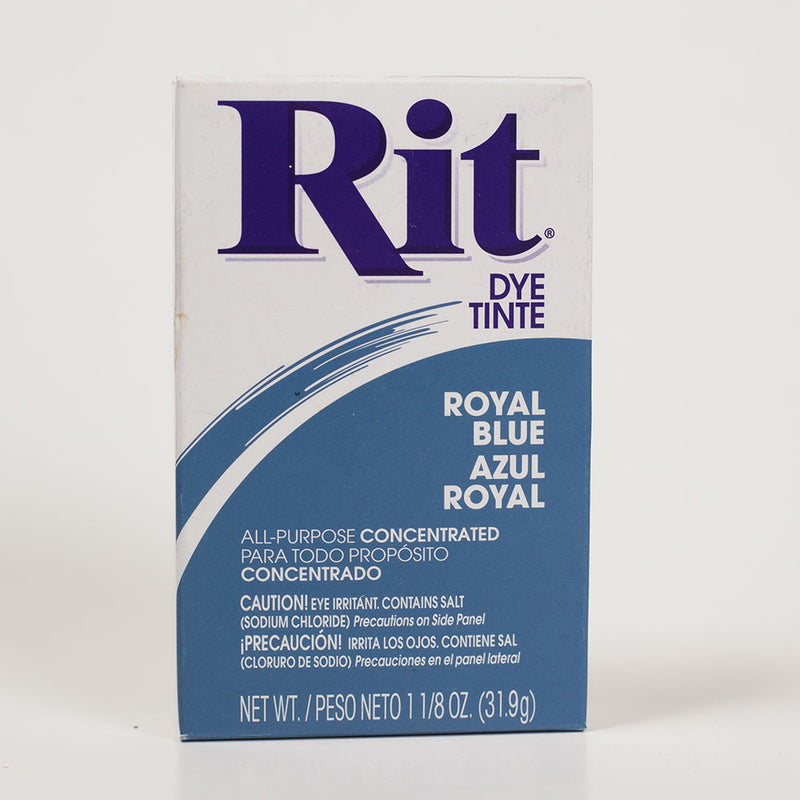 Rit All-Purpose Box Fabric Dye - Royal Blue - 1 1/8oz