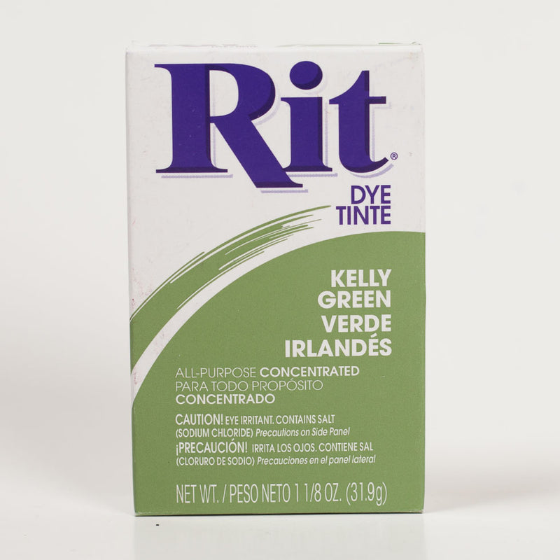 Rit All-Purpose Box Fabric Dye - Kelly Green - 1 1/8oz