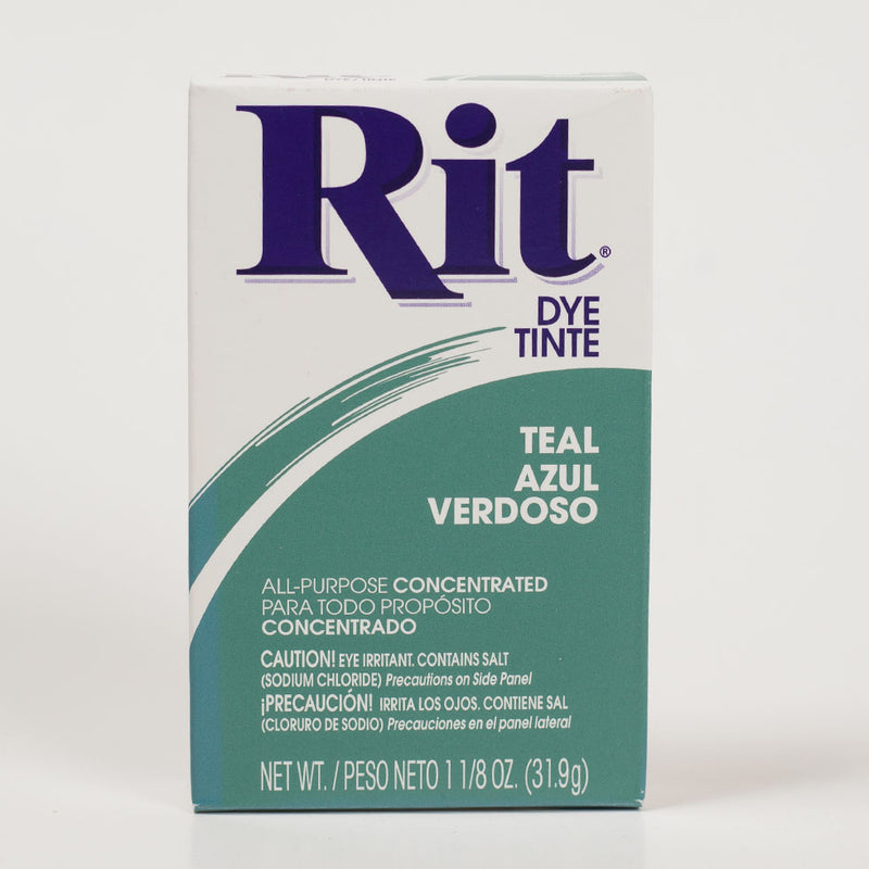 Rit All-Purpose Box Fabric Dye - Teal - 1 1/8oz