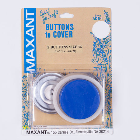 Maxant Button Cover Kit - Size 75 - 1.875"