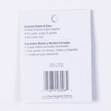Dritz Brown Covered Hook & Eyes - 2 Ct
