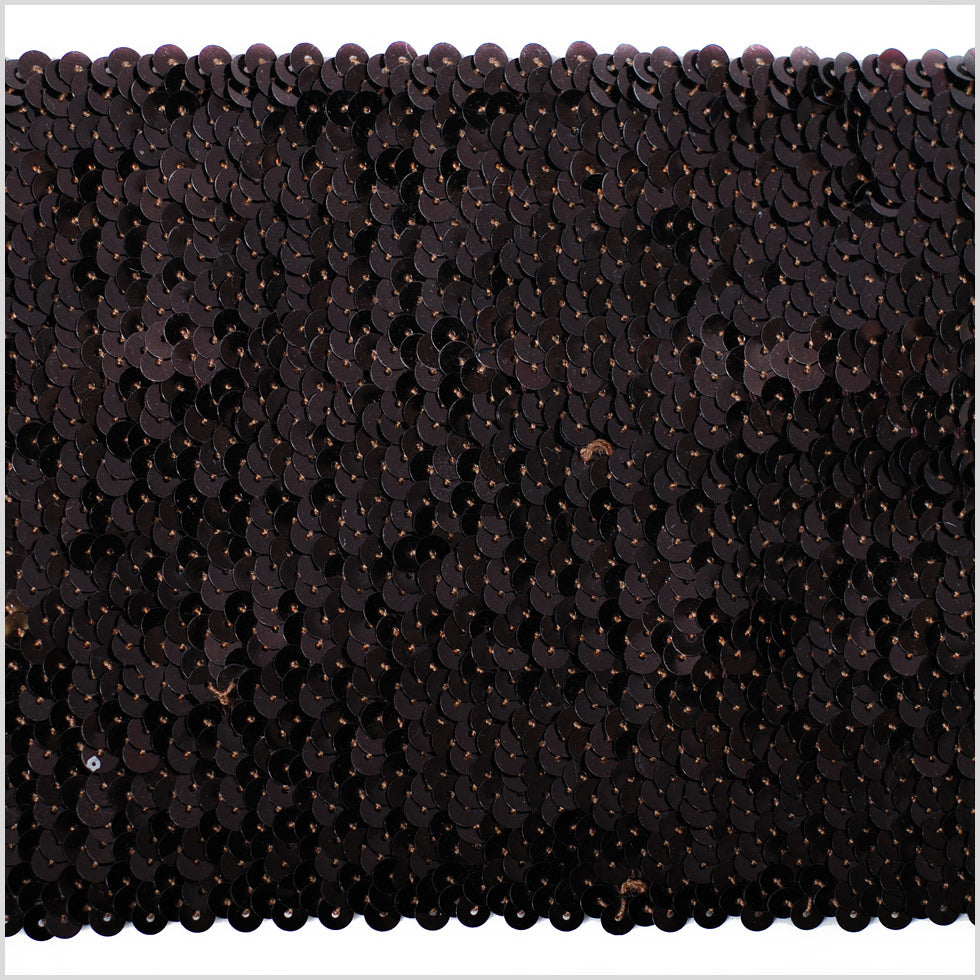 5.5" Brown Sequin Trim