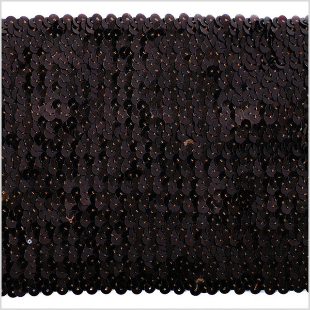 5.5" Brown Sequin Trim