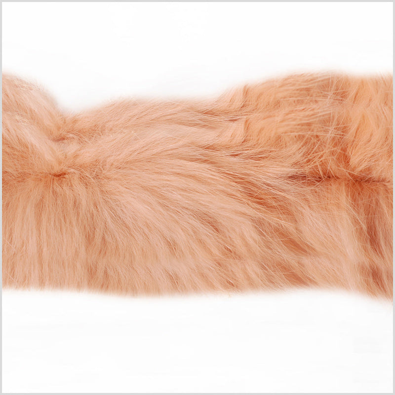 Orange Fur Trim