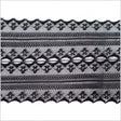 Black Sheer Lace Trimming - 3.25"