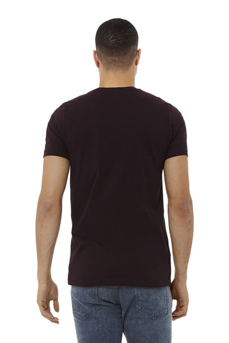 Bella Canvas 3001 Airlume Combed And Ring-Spun Cotton Fabric - Oxblood Black, Crewneck, Short Sleeve (1 Piece)