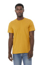 Bella Canvas 3001 Airlume Combed And Ring-Spun Cotton Fabric - Mustard, Crewneck, Short Sleeve (1 Unit)