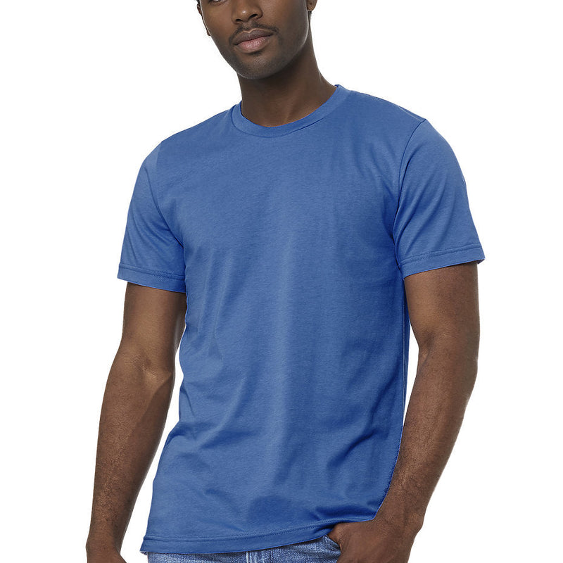 Bella Canvas 3001 Airlume Combed And Ring-Spun Cotton Fabric - Columbia Blue, Unisex Crewneck, 32 Single, 4.2 Oz (1 Unit)