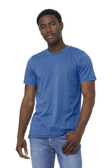 Bella Canvas 3001 Airlume Combed And Ring-Spun Cotton Fabric - Columbia Blue, Unisex Crewneck, 32 Single, 4.2 Oz (1 Unit)