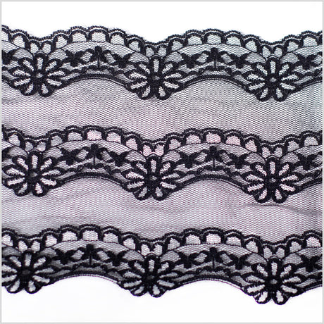 5" Black Lace