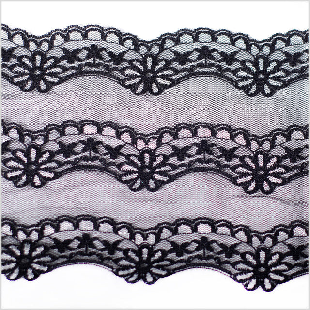 5" Black Lace