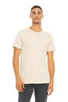 Bella Canvas 3001 Cotton T-Shirt Fabric - Natural, Crewneck, Unisex, Short Sleeve (1 Piece)