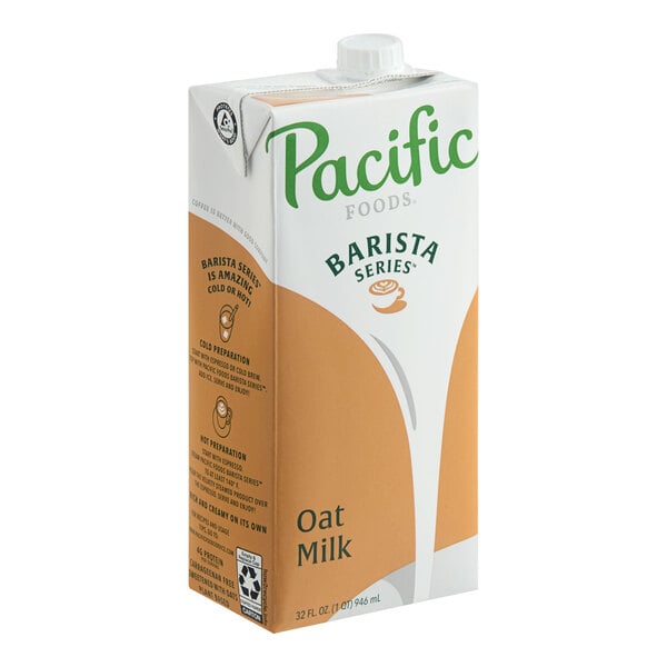 Pacific Foods Barista Series Oat Milk 32 fl. oz. - 12/Case
