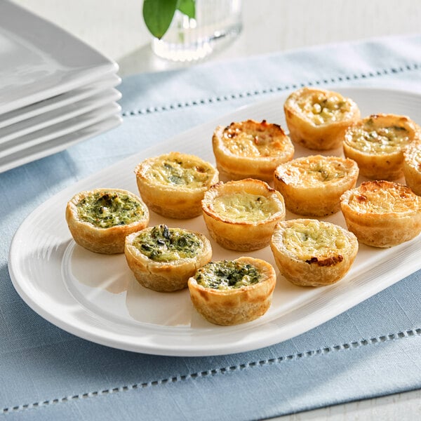 Cuisine Innovations Mini Quiche Assortment 0.8 oz. - 100/Case