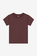 Bella Canvas 3001T Airlume Combed And Ring-Spun Cotton Jersey Fabric - HTR Maroon, Crew Neck, Toddler Short Sleeve (1 Unit)