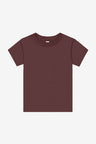 Bella Canvas 3001T Airlume Combed And Ring-Spun Cotton Jersey Fabric - HTR Maroon, Crew Neck, Toddler Short Sleeve (1 Unit)