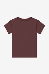 Bella Canvas 3001T Airlume Combed And Ring-Spun Cotton Jersey Fabric - HTR Maroon, Crew Neck, Toddler Short Sleeve (1 Unit)