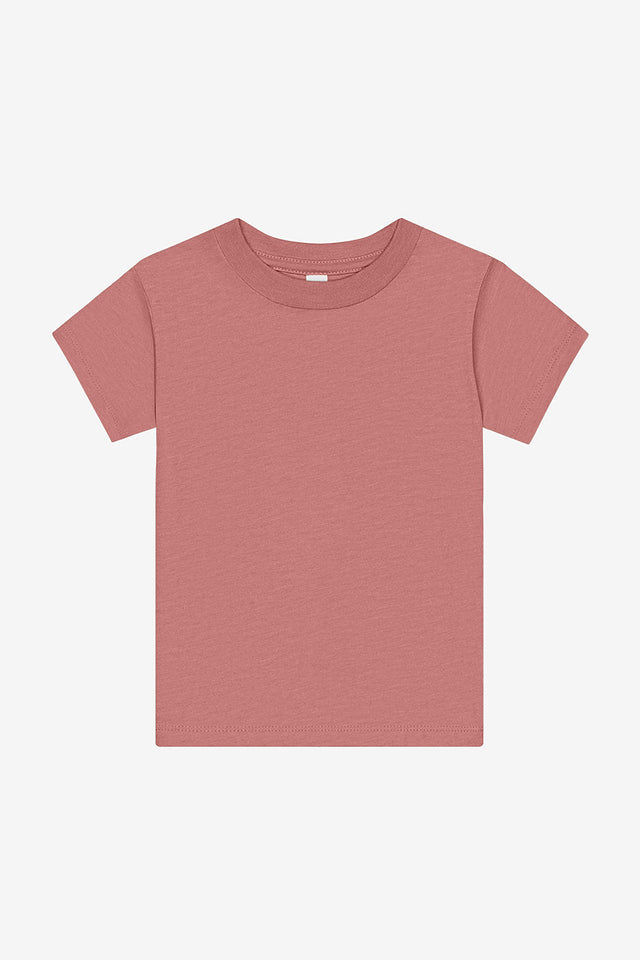 Bella Canvas 3001T Cotton Jersey Fabric - HTR Mauve, Crew Neck, Short Sleeve (1 Unit)