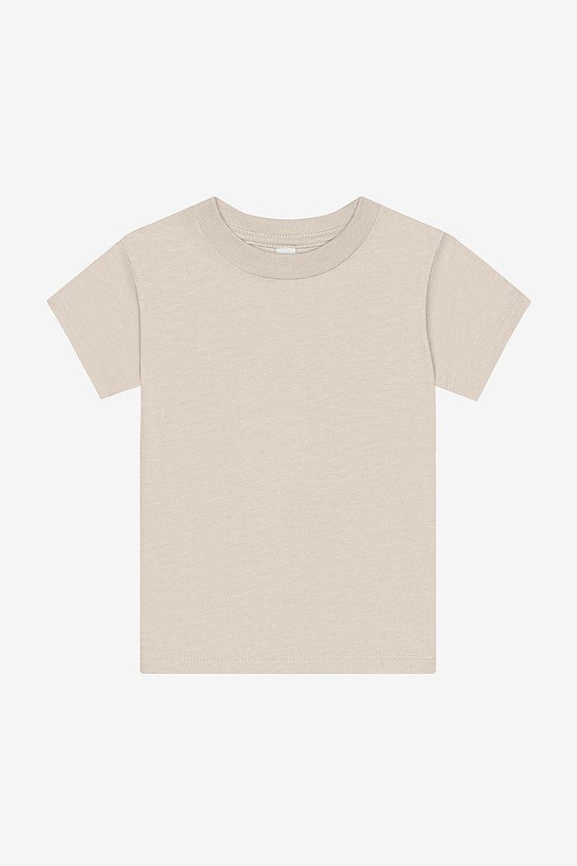 Bella Canvas 3001T Cotton Jersey Fabric - HTR Dust, Toddler Short Sleeve, 2T-5T (1 Piece)