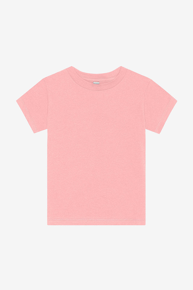 Bella Canvas 3001T Airlume Combed And Ring-Spun Cotton Jersey Fabric - Pink, Crew Neck, Short Sleeve (1 Piece)