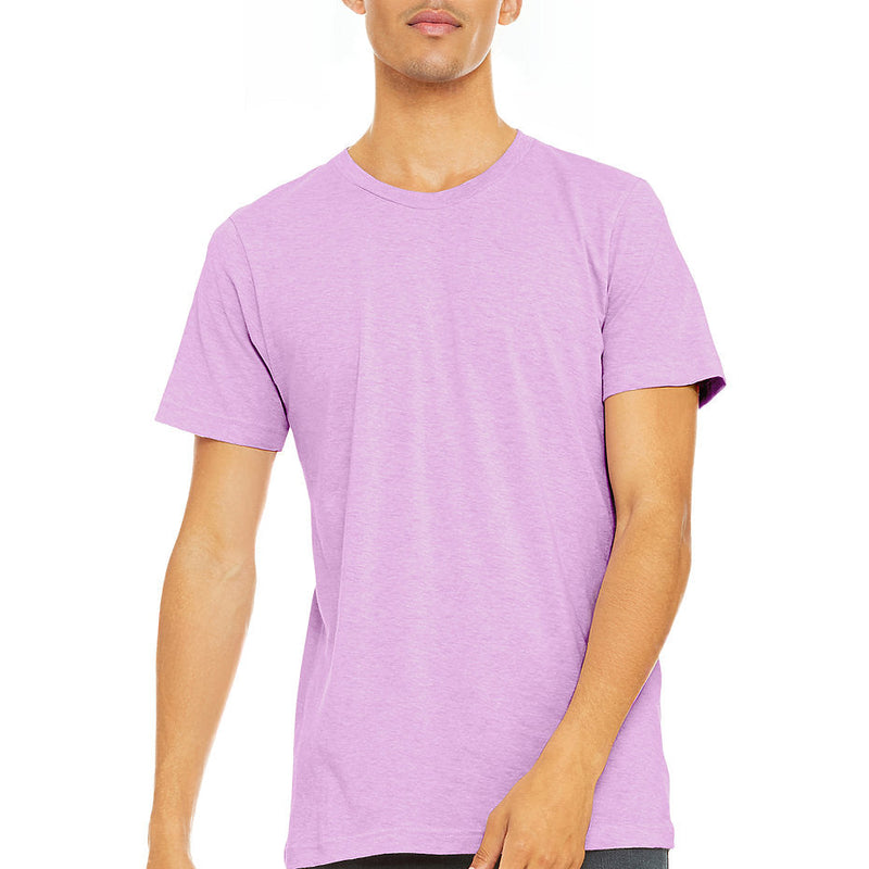 Bella Canvas 3001CVC CVC Fabric - HTR Prism Lilac, Heathered, Short Sleeve, Crew Neck (1 Unit)