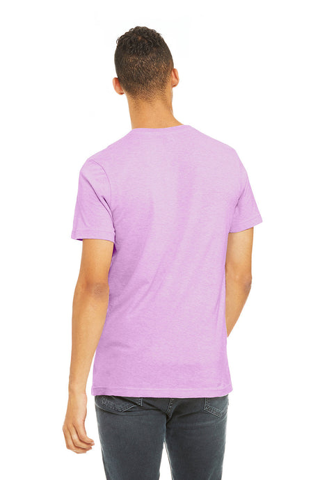 Bella Canvas 3001CVC CVC Fabric - HTR Prism Lilac, Heathered, Short Sleeve, Crew Neck (1 Unit)