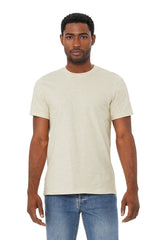 Bella Canvas 3001CVC CVC Fabric - HTR Prism Natural, Heathered, Short Sleeve, Crew Neck (1 Piece)