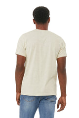Bella Canvas 3001CVC CVC Fabric - HTR Prism Natural, Heathered, Short Sleeve, Crew Neck (1 Piece)
