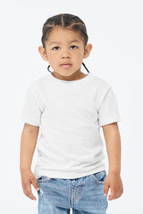 Bella Canvas 3001T Cotton Jersey Fabric - White, Toddler Short Sleeve (1 Piece)