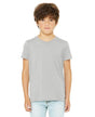 Bella Canvas 3001Y CVC Youth Heather Tee Cotton Blend Fabric - HTR Stone, Youth Tee, Heathered (1 Piece)