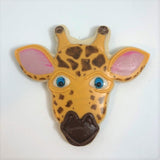 Giraffe Face Cookie Cutter 4.25 in B1578