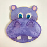 Hippo Face Cookie Cutter 3.75 in B1580