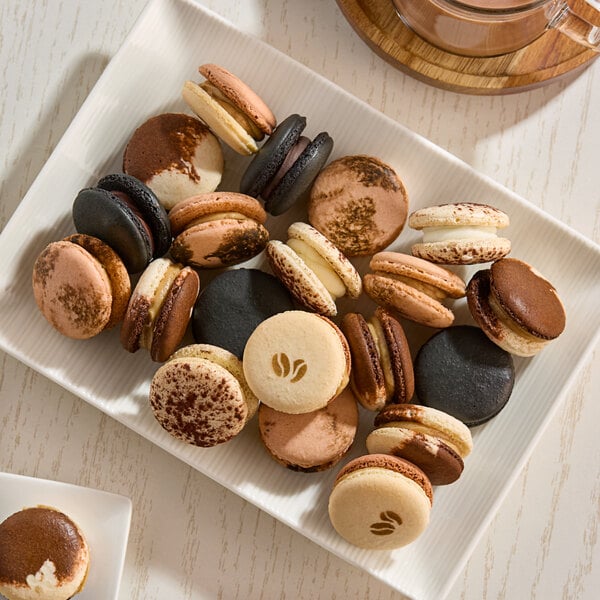 Macaron Centrale Coffee Lover Macaron Variety Pack - 100/Case