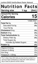 LorAnn Natural Vanilla Bean Paste, 2 oz.