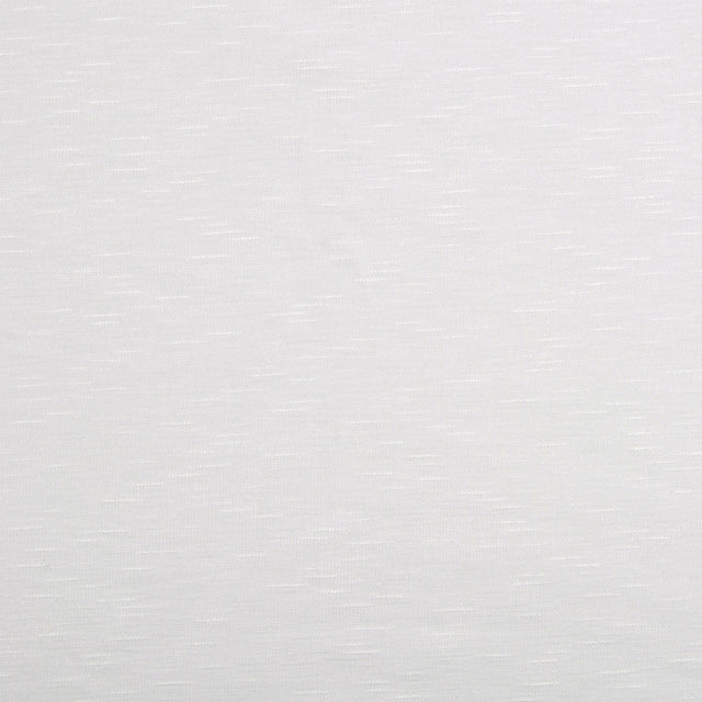 White Slubbed Viscose-Spandex Jersey