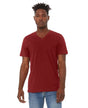 Bella Canvas 3005 Cotton T-Shirt - Cardinal V-Neck, Short Sleeve (1 Piece)