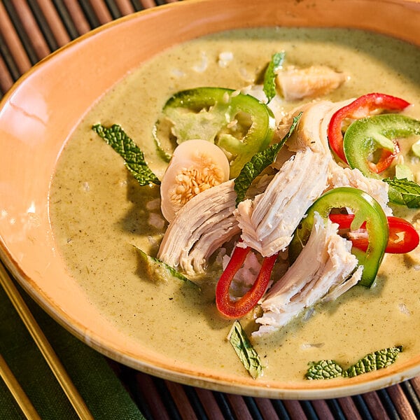Mae Ploy Green Curry Paste 14 oz. - 24/Case